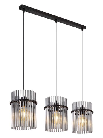 Globo lighting Hanglamp "Gorley" zwart - (B)80 x (H)140 x (D)20 cm