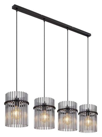 Globo lighting Hanglamp "Gorley" zwart/grijs - (B)110 cm