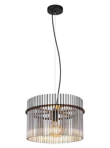 Globo lighting Hängeleuchte "Gorley" in Schwarz/ Grau - Ø 40 cm