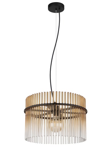 Globo lighting Lampa wisząca "Gorley" w kolorze złotym - Ø 40 cm