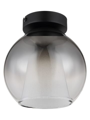 Globo lighting Deckenleuchte "Barry" in Schwarz - (H)19 x Ø 18 cm