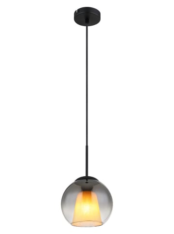 Globo lighting Hängeleuchte "Barry" in Schwarz - (H)120 x Ø 20 cm
