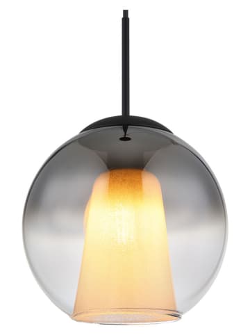Globo lighting Lampa wisząca "Barry" w kolorze czarnym - wys. 120 x Ø 25 cm