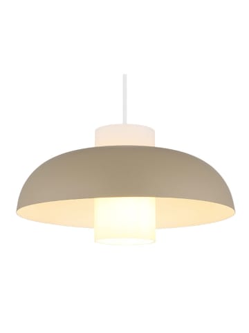 Globo lighting Hängeleuchte "Lowe" in Beige - (H)120 x Ø 38 cm