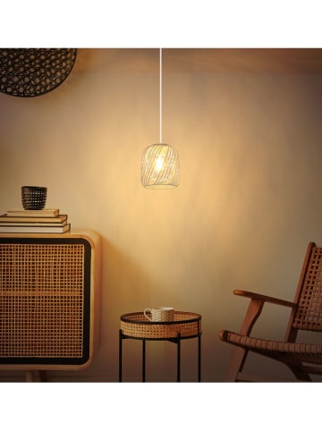 Globo lighting Hängeleuchte "Dichti" in Beige - (H)150 x Ø 18 cm