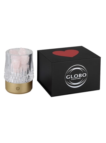 Globo lighting Lampa stołowa LED "Lizzy" w kolorze złotym - wys. 10,5 x Ø 7,8 cm