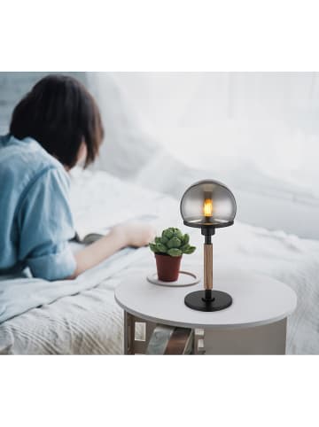 Globo lighting Tischleuchte in Schwarz - (H)40 x Ø 18 cm