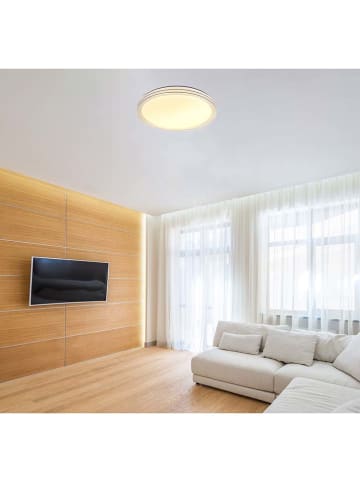 Globo lighting Lampa sufitowa LED "Veleno" w kolorze białym - Ø 49,5 cm