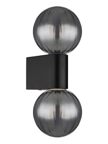 Globo lighting Wandlamp "Ander" zwart - (L)26,5 x (B)10 cm