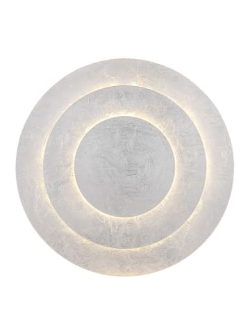 Globo lighting LED-Deckenleuchte "Heda" in Silber- (H)7 x Ø 35 cm