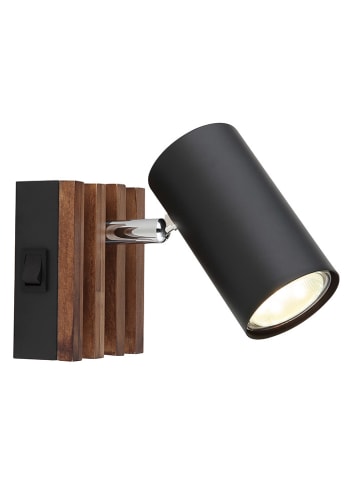 Globo lighting Wandlamp bruin/zwart - (H)12,5 cm