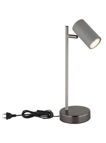 Globo lighting Tafellamp "Robby" grijs - (L)13,2 x (B)12 x (H)35 cm