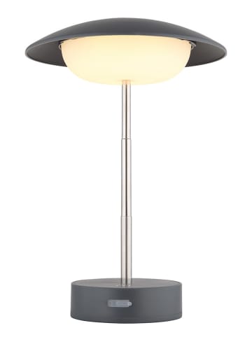 Globo lighting Ledtafellamp antraciet - (H)18 x  Ø 26 cm