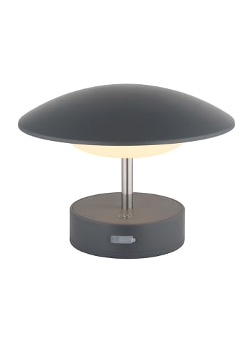 Globo lighting LED-Tischleuchte in Anthrazit - (H)18 x  Ø 26 cm