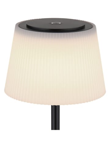 Globo lighting LED-Tischleuchte "Gregoir" in Weiß/ Schwarz - (H)38 x  Ø 13 cm