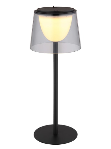 Globo lighting Lampa stołowa LED "Mariam" w kolorze czarno-szarym - wys. 34 x Ø 13 cm