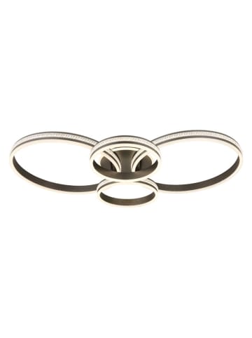 Globo lighting Lampa sufitowa LED "Grouni" w kolorze szarym - 106 x 13,7 x 60 cm