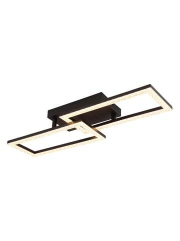 Globo lighting LED-Deckenleuchte "Sapena" in Schwarz - (B)61,5 x (H)9,3 x (T)19,5 cm