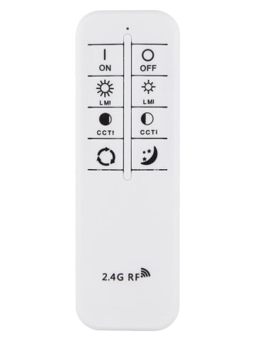 Globo lighting Lampa sufitowa LED "Tris" w kolorze antracytowym - wys. 25 x Ø 78 cm