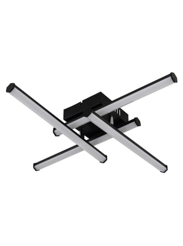 Globo lighting LED-Deckenleuchte "Kirina" in Schwarz - (B)110 x (H)120 x (T)6 cm