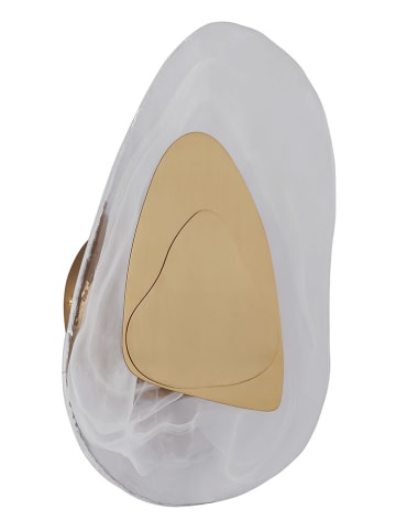 Globo lighting LED-Wandleuchte "Dorsey" in Silber/ Gold - (B)20,3 x (H)31,5 cm