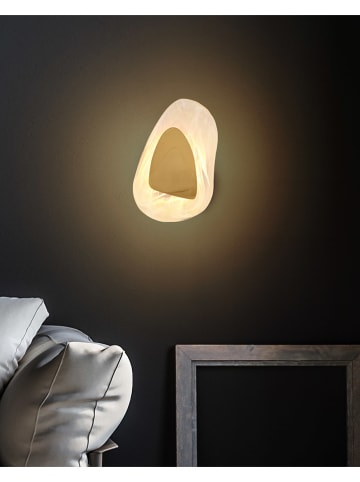 Globo lighting Lampa ścienna LED "Dorsey" w kolorze srebrno-złotym - 20,3 x 31,5 cm