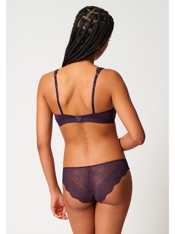 Skiny Bügelloser BH in Aubergine