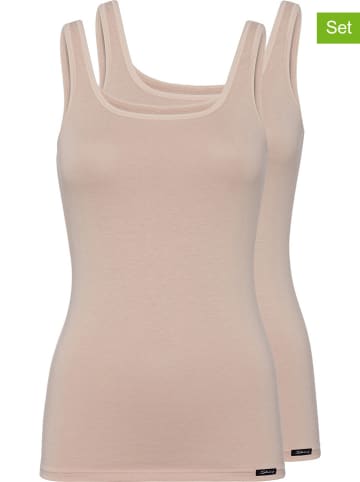 Skiny 2-delige set: hemdjes nude