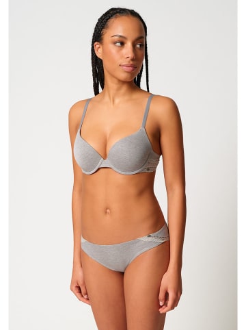 Skiny Biustonosz w kolorze szarym