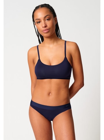 Skiny Biustonosz w kolorze granatowym