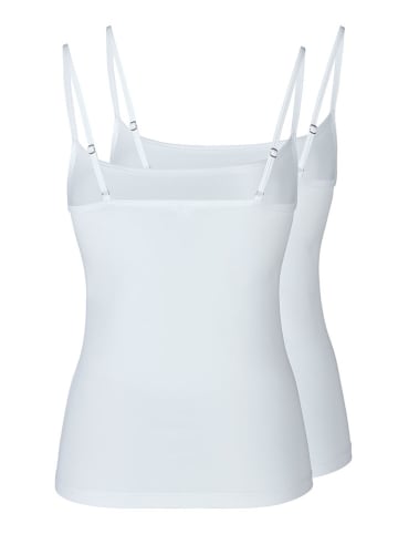 Skiny 2er-Set: Hemdchen in Weiß