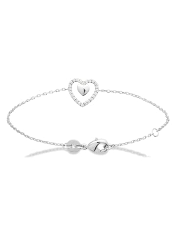 L'Atélier Précieux Silber-Armkette mit Schmuckelement