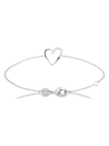 L'Atélier Précieux Silber-Armkette mit Schmuckelement