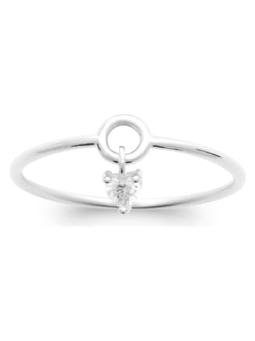 L'Atélier Précieux Silber-Ring mit Edelstein