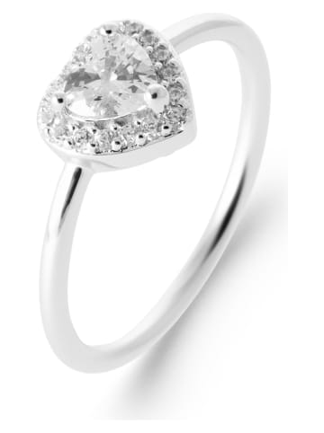 L'Atélier Précieux Silber-Ring mit Edelsteinen