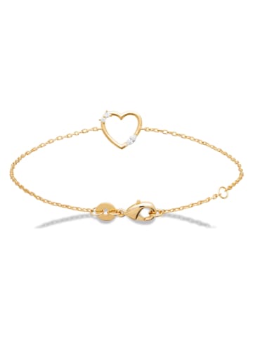 L'Atélier Précieux Pozłacana bransoletka z elementami ozdobnymi