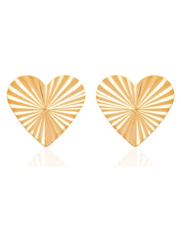 L'Atélier Précieux Pozłacane kolczyki-wkrętki