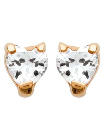 L'Atélier Précieux Vergold. Ohrstecker mit Edelsteinen