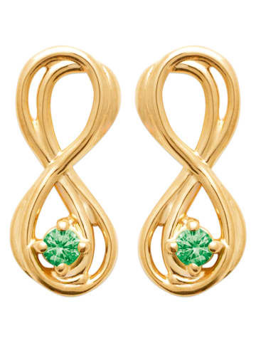 L'Atélier Précieux Vergold. Ohrstecker mit Edelsteinen