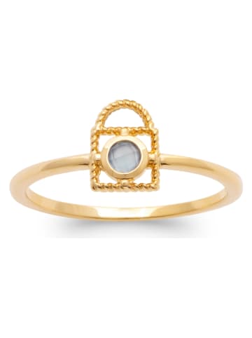 L'Atélier Précieux Vergold. Ring mit Edelstein