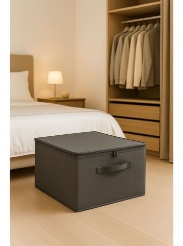 Scandinavia Concept Aufbewahrungskorb in Grau - (B)42 x (H)23 x (T)35 cm