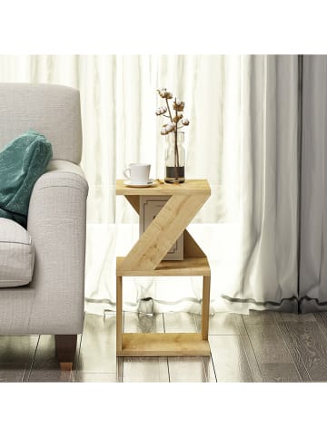 Scandinavia Concept Bijzetkast "Albeni" lichtbruin - (B)30 x (H)50 x (D)30 cm