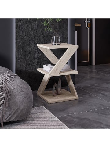 Scandinavia Concept Bijzettafel "Albeni" lichtbruin - (B)39 x (H)55,4 x (D)39 cm !!