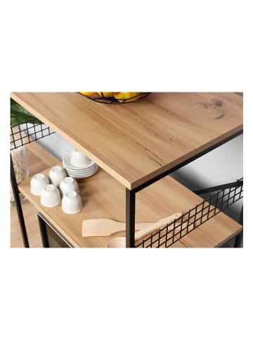 Scandinavia Concept Standregal "Anemon" in Hellbraun - (B)60 x (H)124 x (T)45 cm