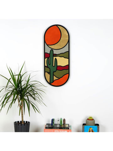 Scandinavia Concept Wanddekor in Rot - (B)22 x (H)53 cm