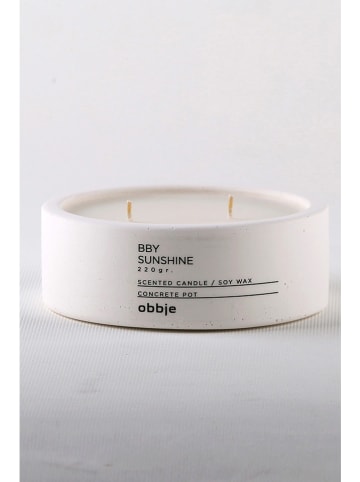 Scandinavia Concept Duftkerze "Bby Sunshine" in Weiß - 220 g