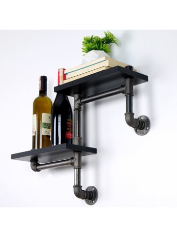 Scandinavia Concept Wandmeubel zwart - (B)56 x (H)13 x (D)42 cm