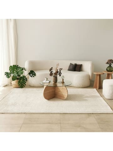 Scandinavia Concept Couchtisch "Bubble" in Eiche - (H)35 x Ø 75 cm