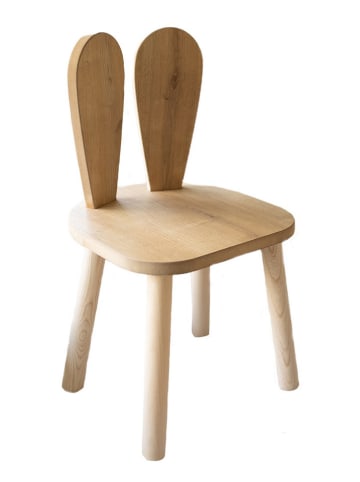 Scandinavia Concept Kinderstoel "Bunny" naturel - (B)30 x (H)55 x (D)25 cm