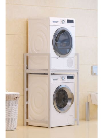 Scandinavia Concept Wasmachinekast wit - (B)70 x (H)116 x (D)60 cm